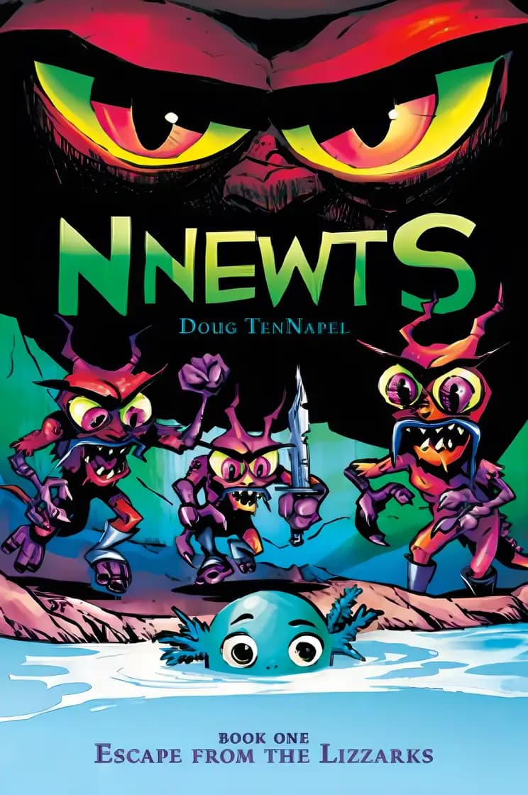 Book cover of 'Escape From the Lizzarks (Nnewts)'