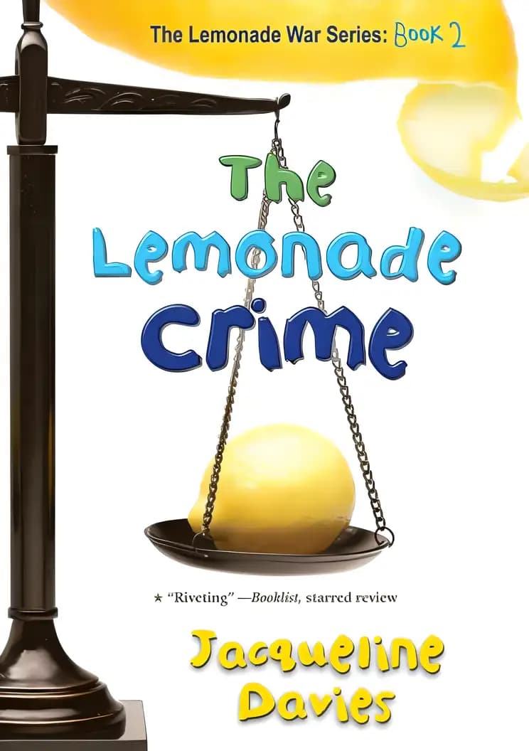 Book cover of 'The Lemonade Crime'