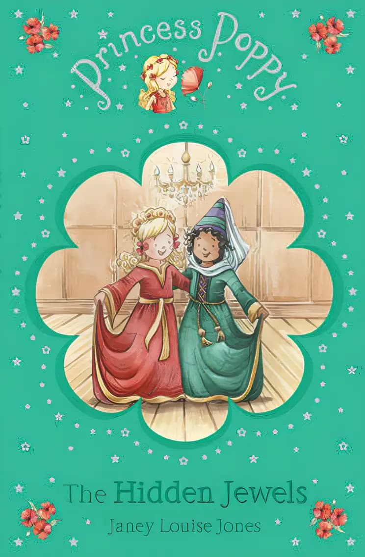 Book cover of 'Princess Poppy: The Hidden Jewels'