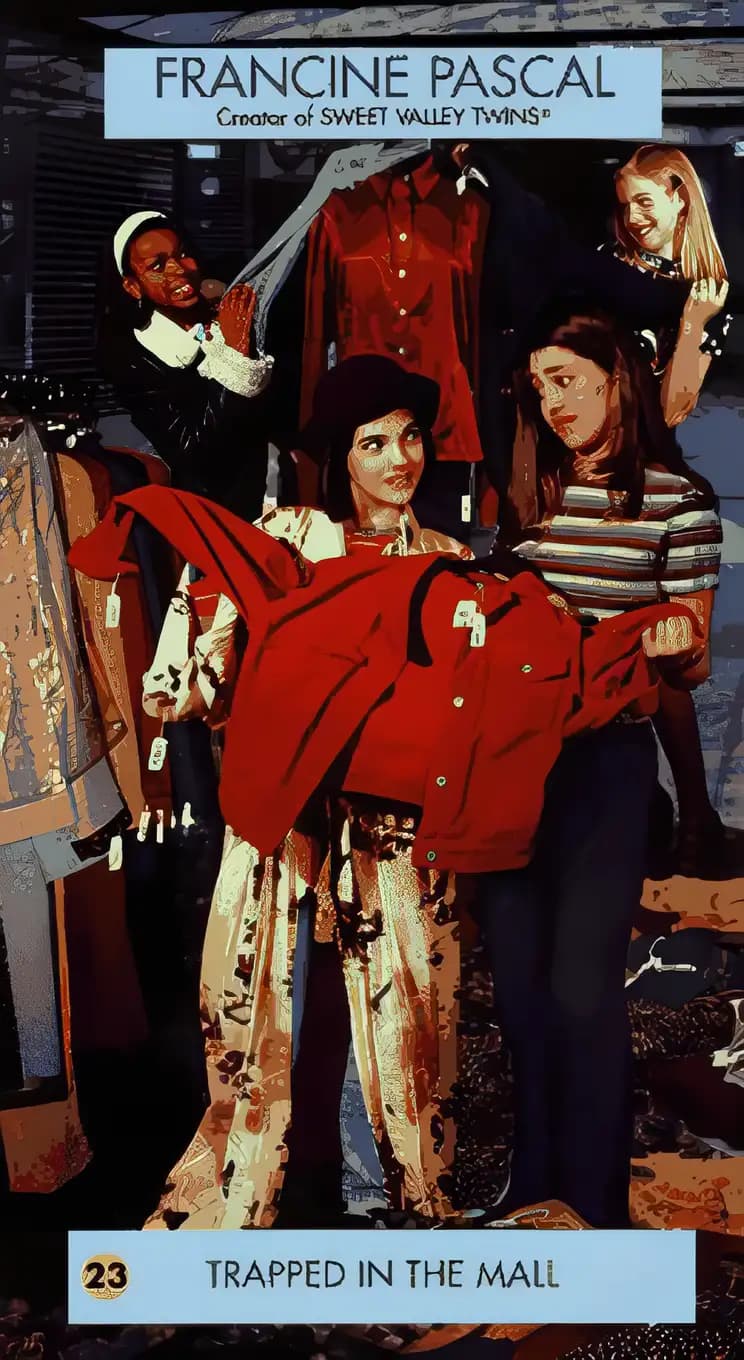 Book cover of 'Trapped in the Mall (Unicorn Club)'