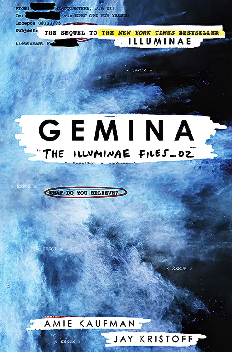 Book cover of 'Gemina: The Illuminae Files'