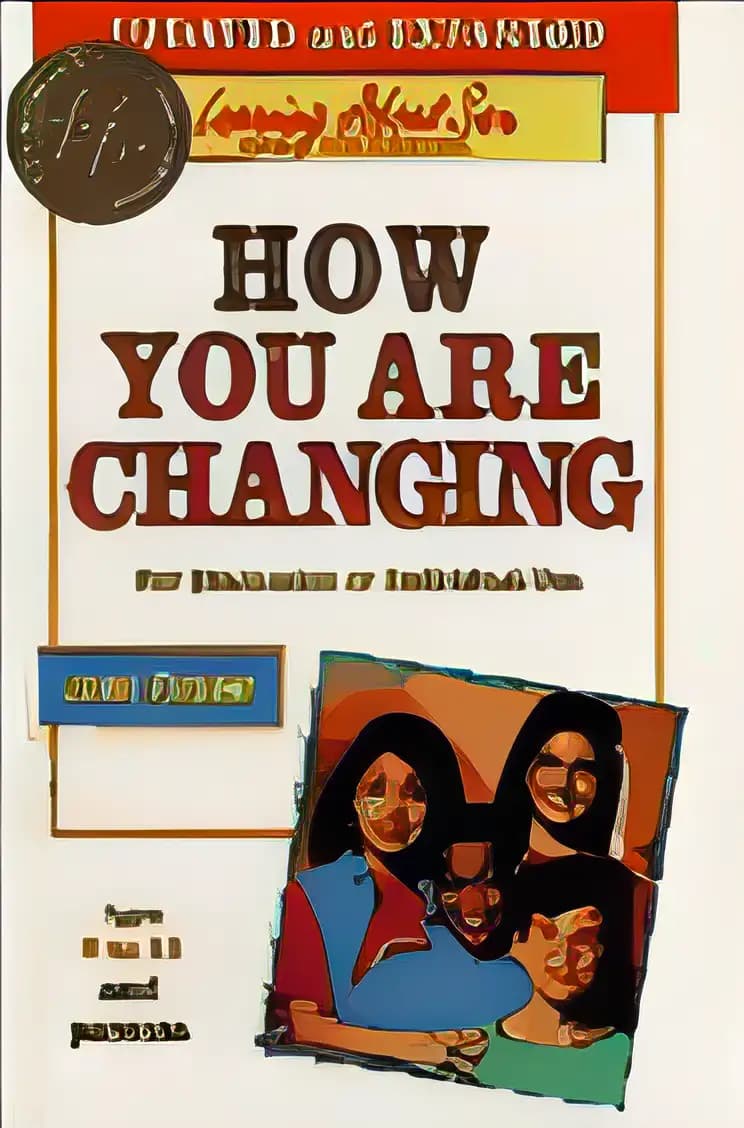 Book cover of 'How You Are Changing'