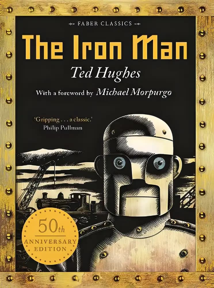 Book cover of 'The Iron Man: 50th Anniversary Edition'