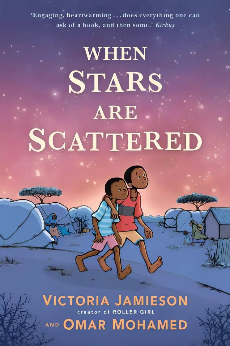 Book cover of 'When Stars are Scattered'