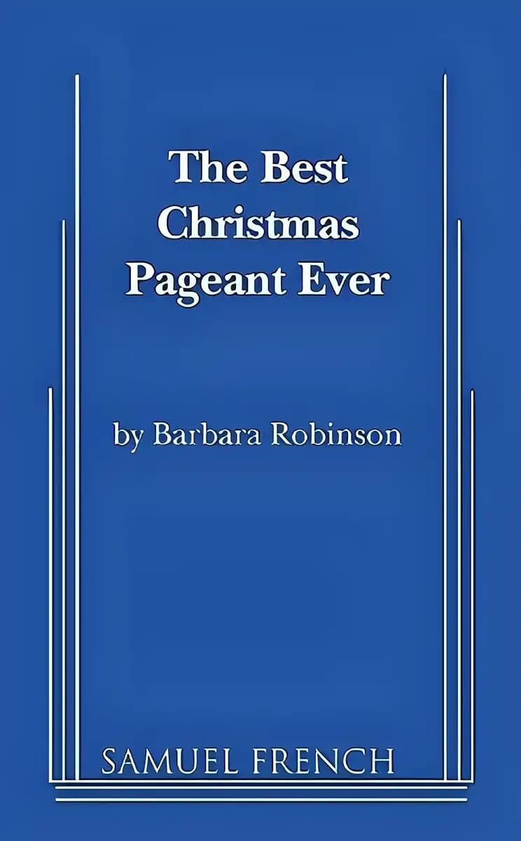Book cover of 'The Best Christmas Pageant Ever'
