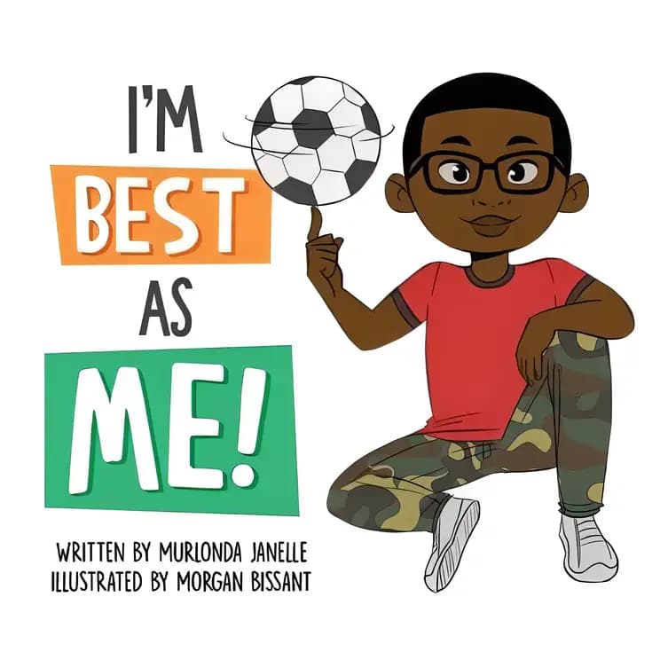 Book cover of 'I'm Best As Me (Playing with Angels)'