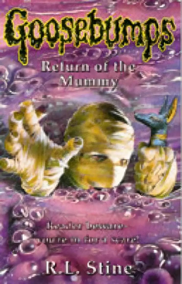 Book cover of 'Return of the Mummy (Goosebumps Book 23)'