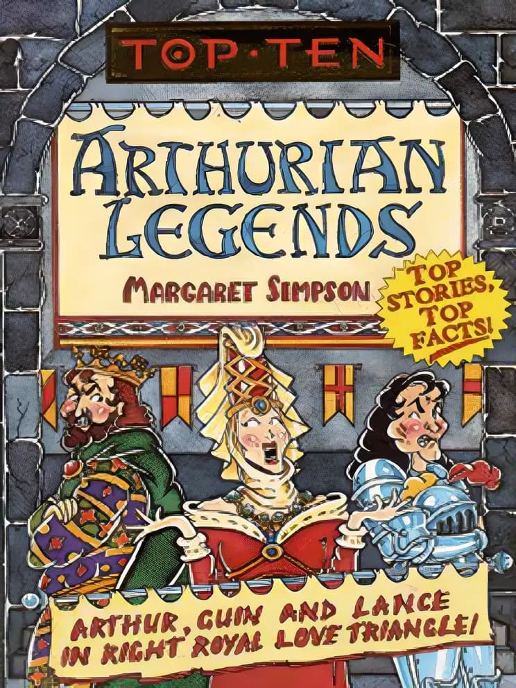 Book cover of 'Top Ten Arthurian Legends (Top Ten)'