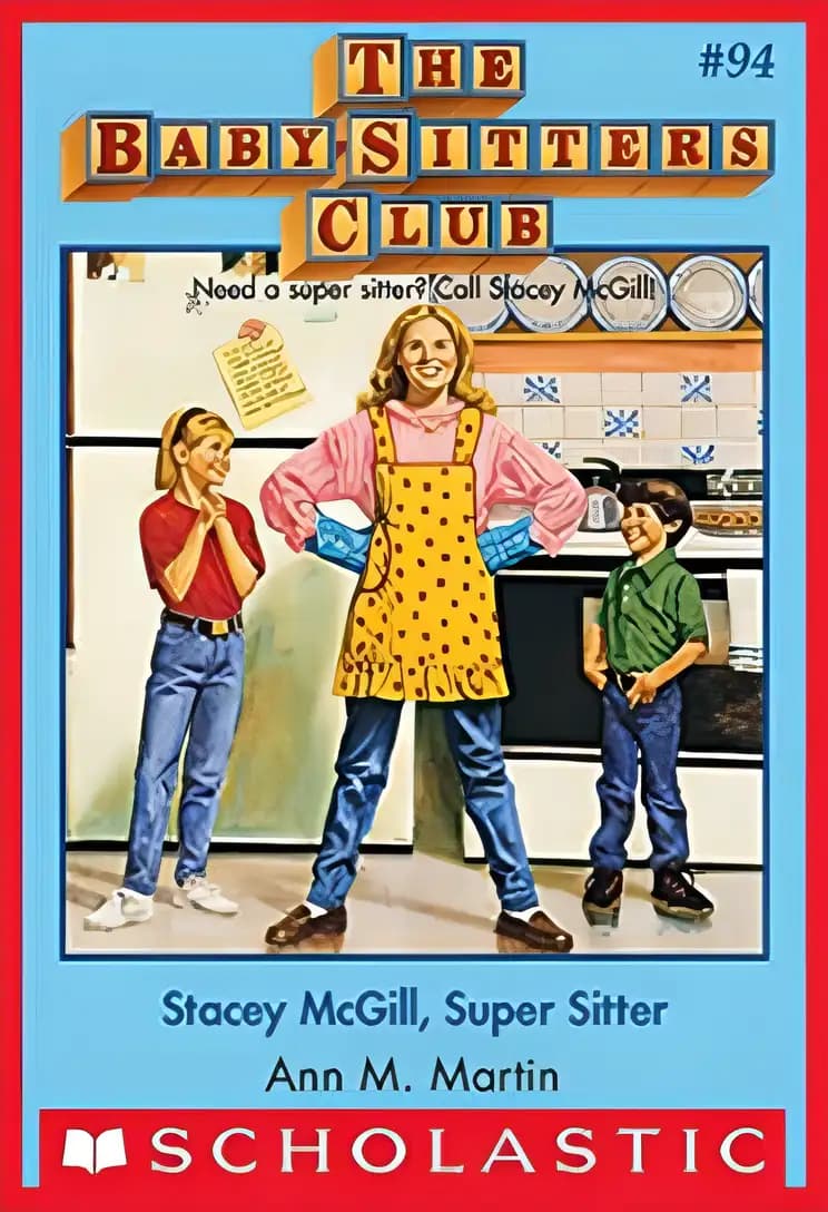 Book cover of 'Stacy McGill Super Sitter'