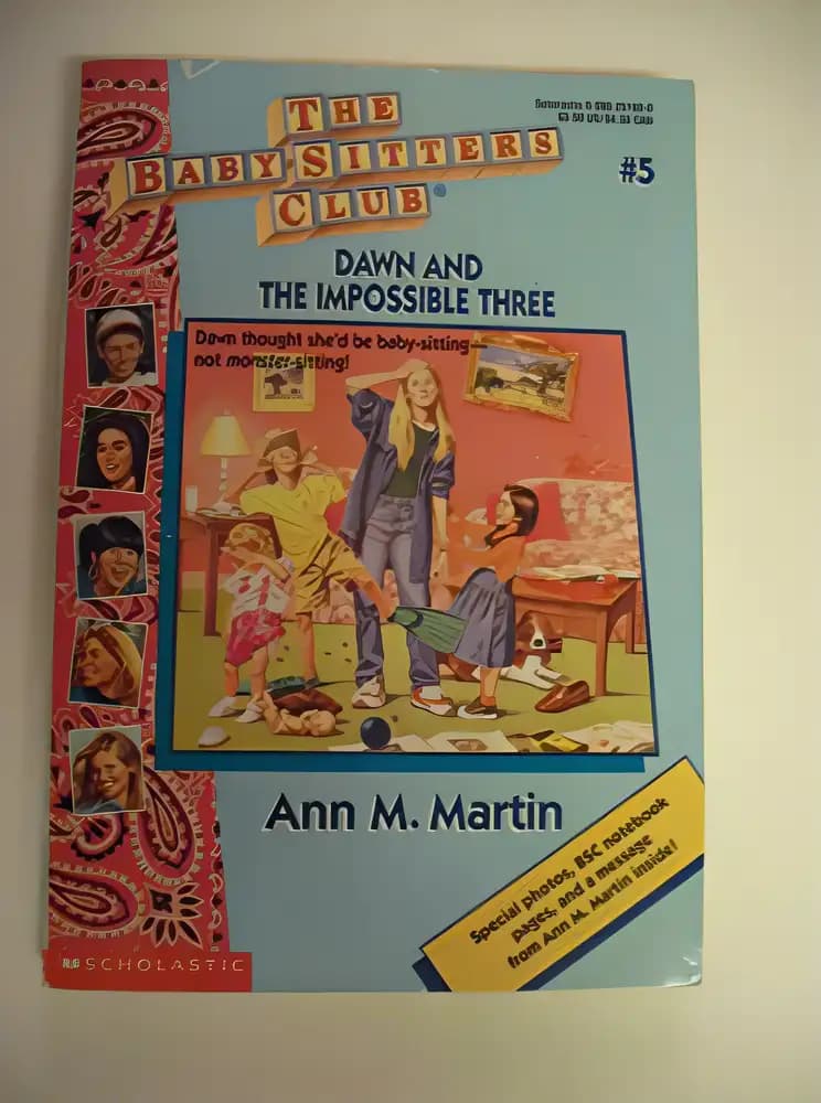 Book cover of 'Dawn and the Impossible Three'