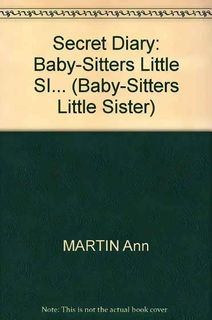 Book cover of 'Secret Diary (Baby-Sitters Little Sister)'