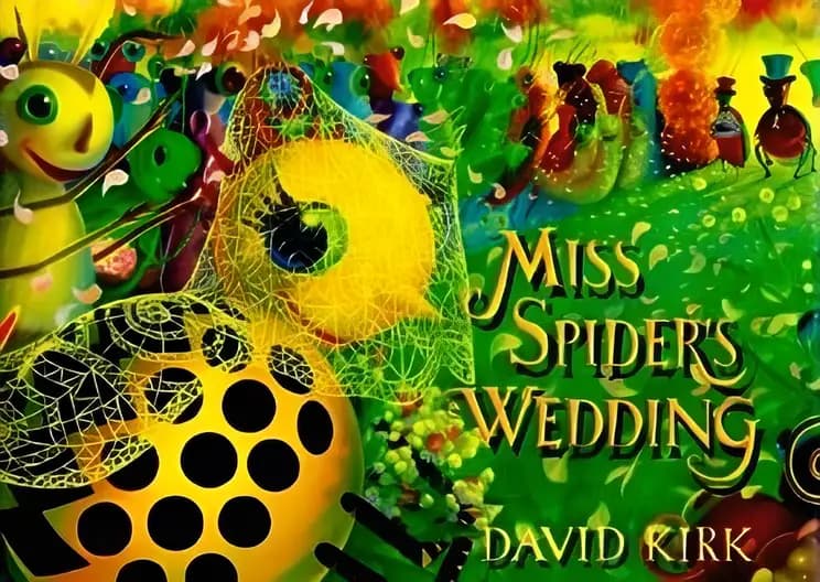 Book cover of 'Miss Spider's Wedding'