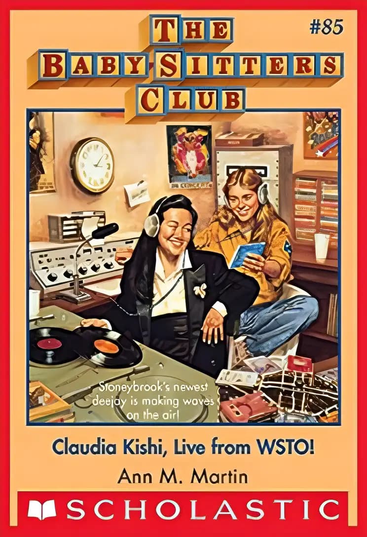 Book cover of 'Claudia Kishi Live From WSTO!'