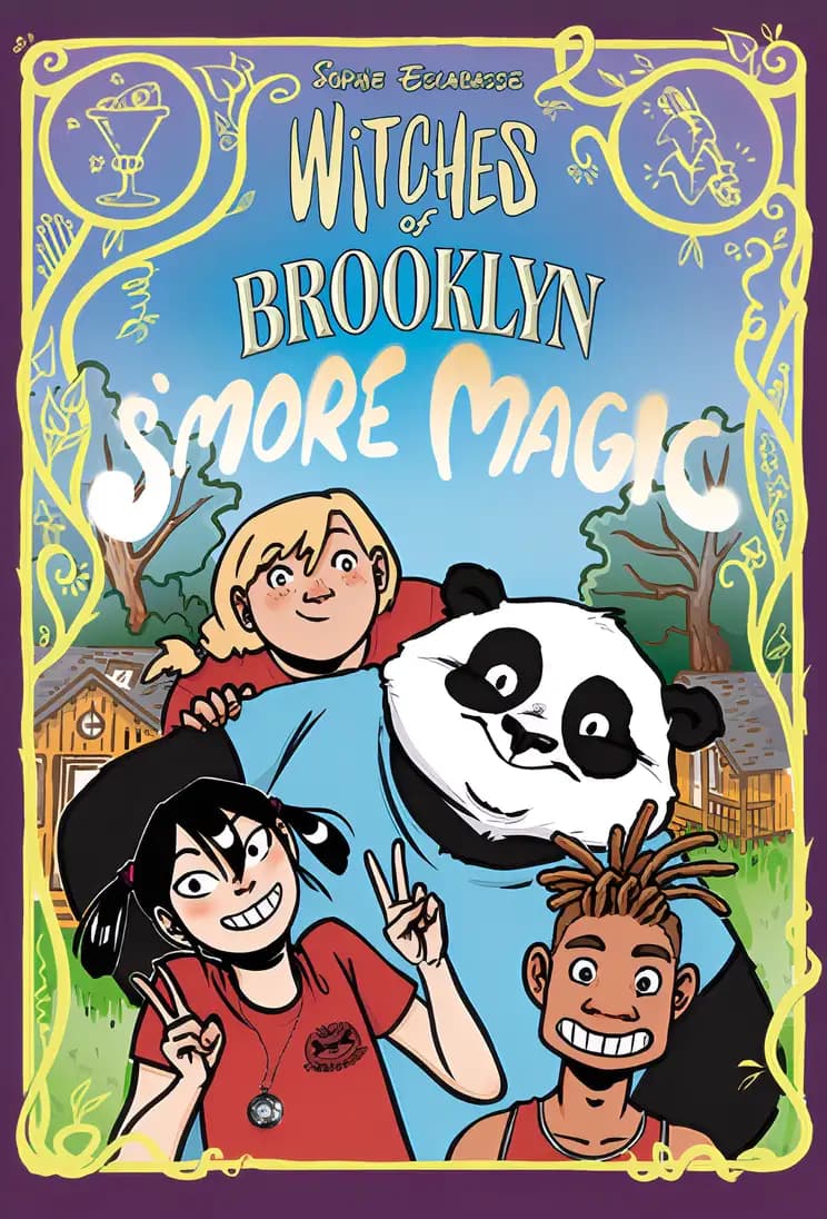 Book cover of 'Witches of Brooklyn: S'More Magic'