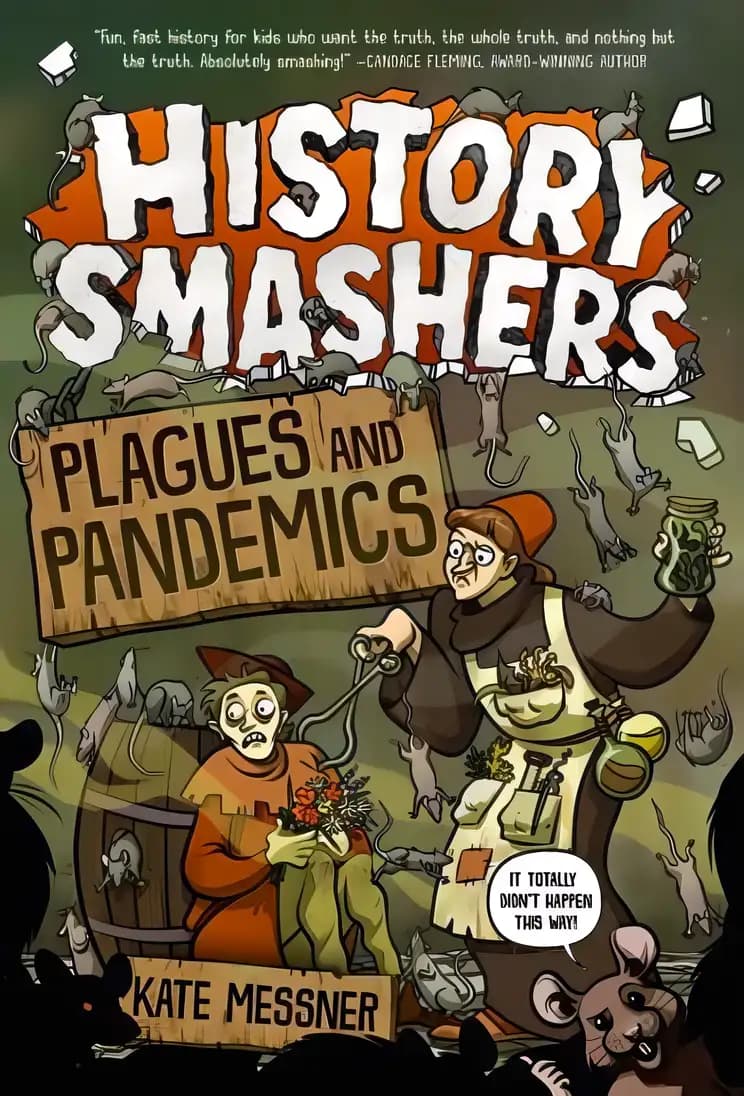 Book cover of 'History Smashers: Plagues and Pandemics'