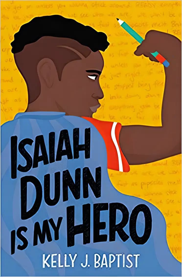 Book cover of 'Isaiah Dunn Is My Hero'