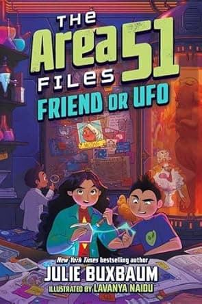 Book cover of 'Friend or UFO (The Area 51 Files)'