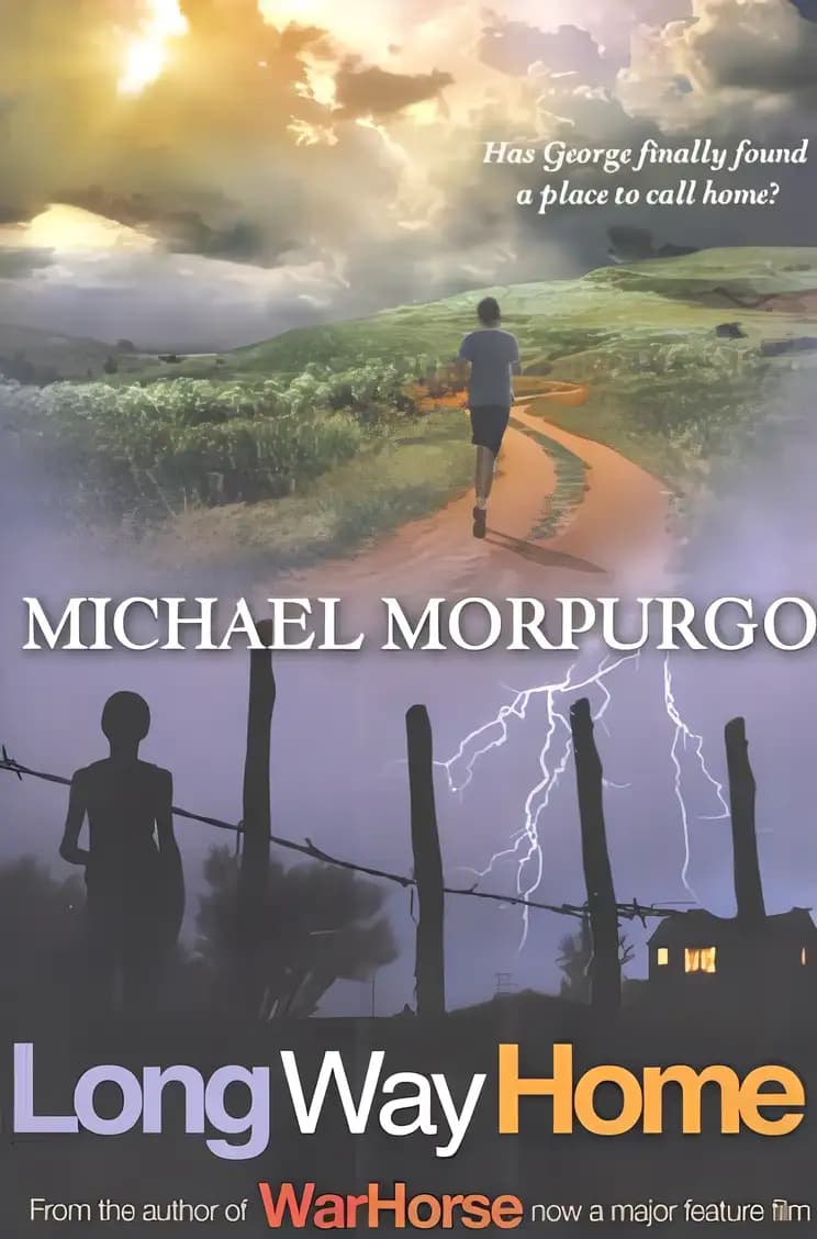 Book cover of 'Michael Morpurgo Long Way Home'