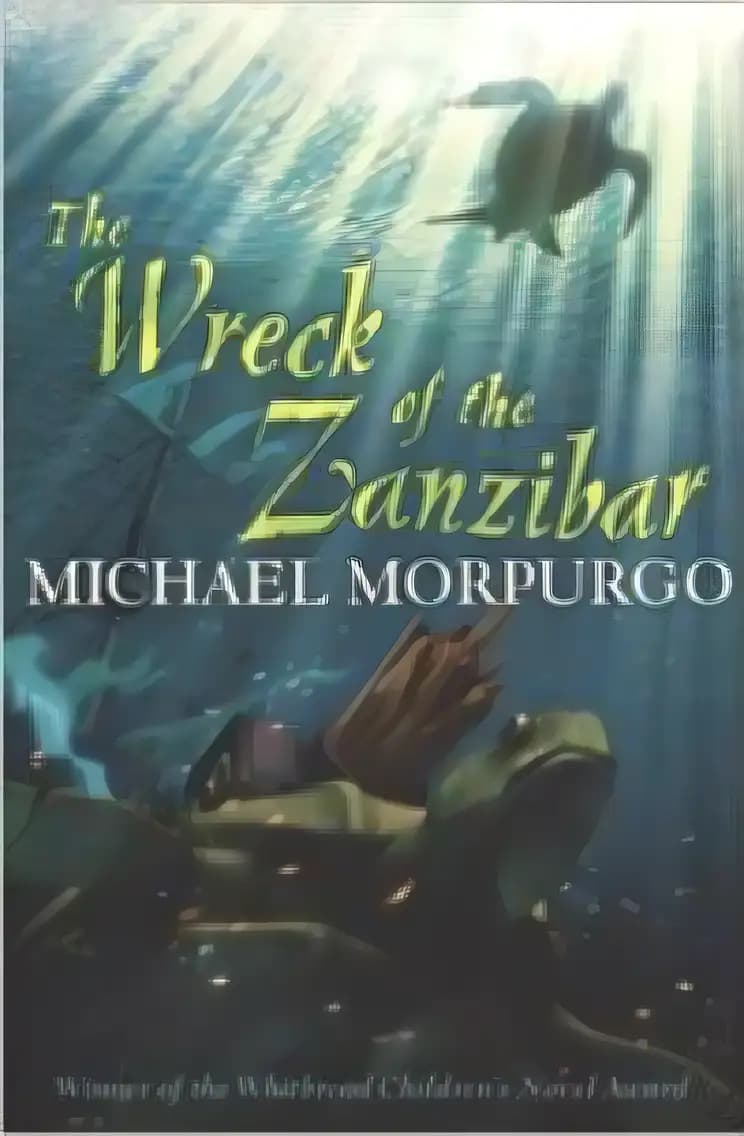 Book cover of 'Michael Morpurgo Wreck of the Zanzibar'