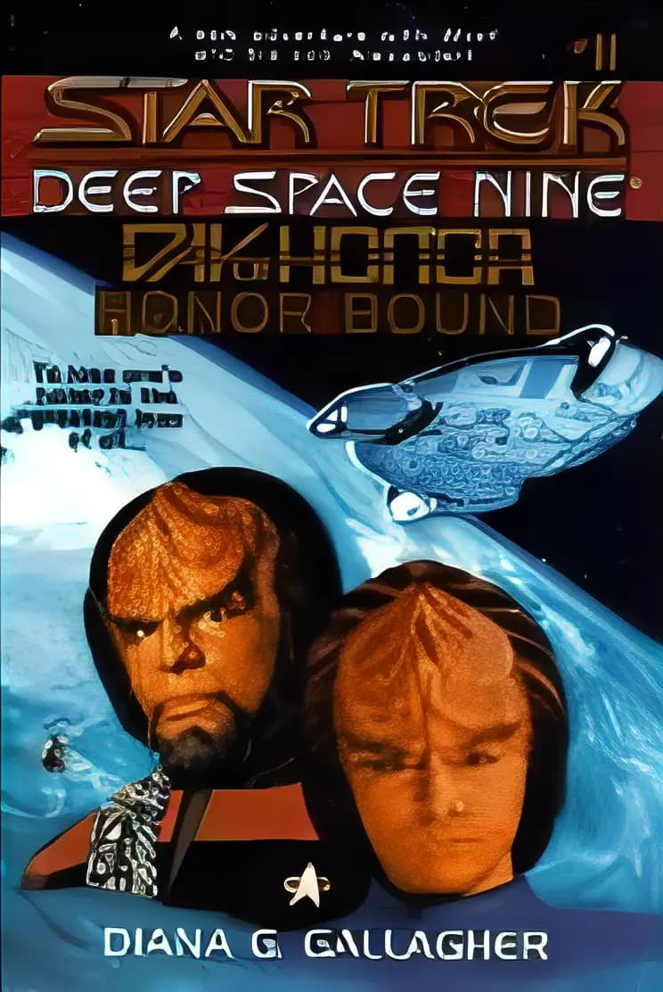 Book cover of 'Day of Honor : Honor Bound (Star Trek Deep Space Nine - juv. No. 11)'