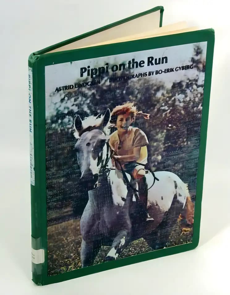 Book cover of 'Pippi on the Run'