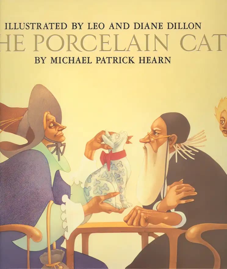 Book cover of 'The Porcelain Cat'