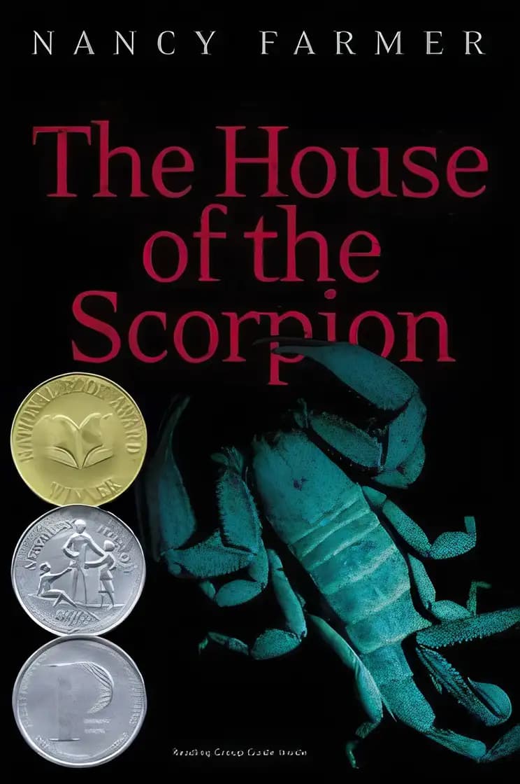Book cover of 'The House of the Scorpion'