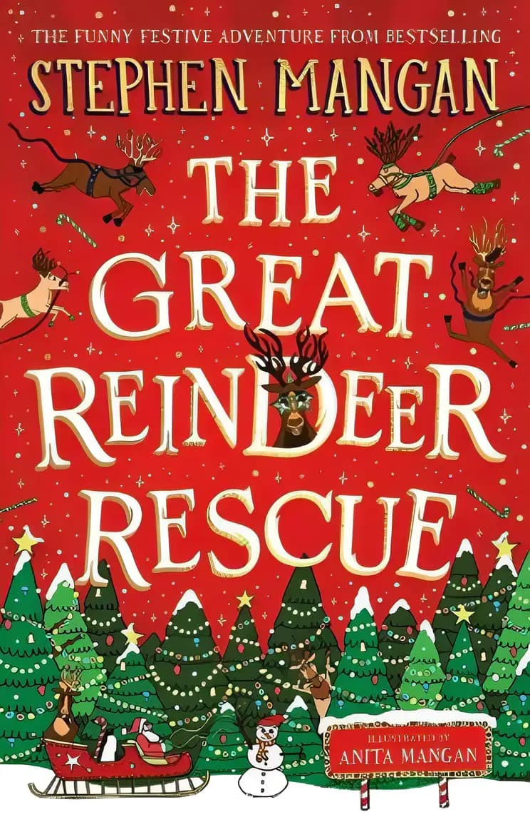 Book cover of 'The Great Reindeer Rescue'