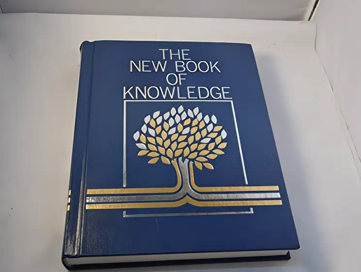 Book cover of 'The New Book of Knowledge'
