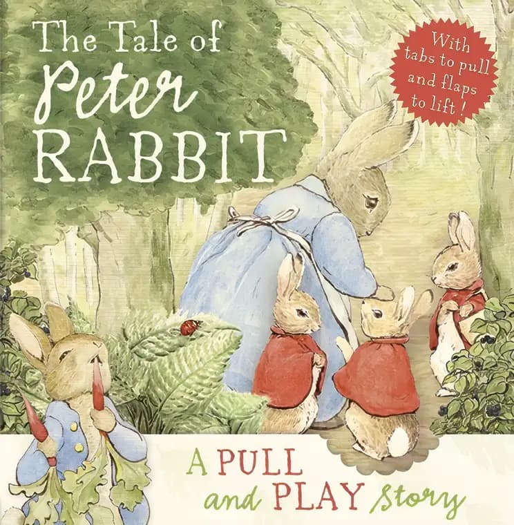 Book cover of 'Tale of Peter Rabbit in Morse Code'