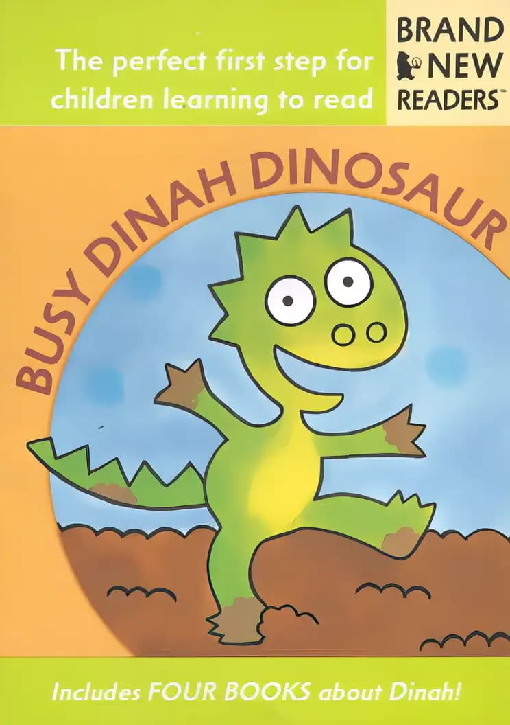 Book cover of 'Busy Dinah Dinosaur: Brand New Readers'