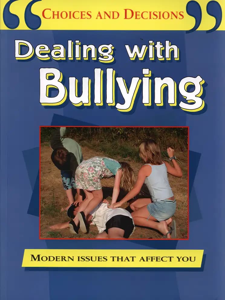 Book cover of 'Dealing With Bullying'
