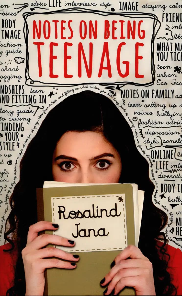 Book cover of 'Notes on Being Teenage'