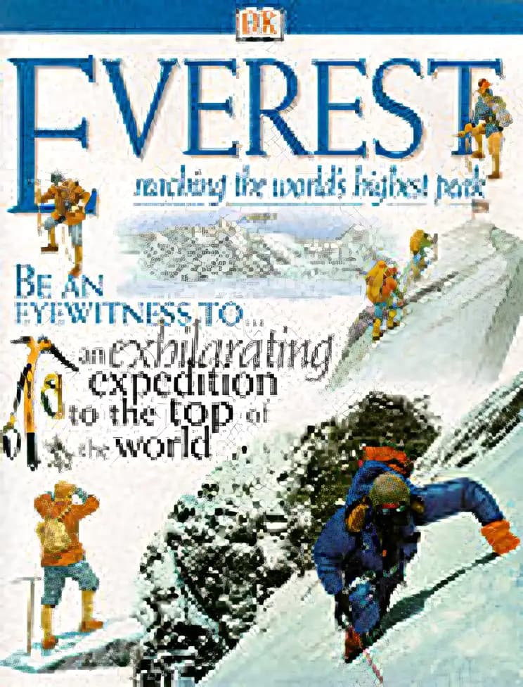Book cover of 'DK Discoveries: Everest'