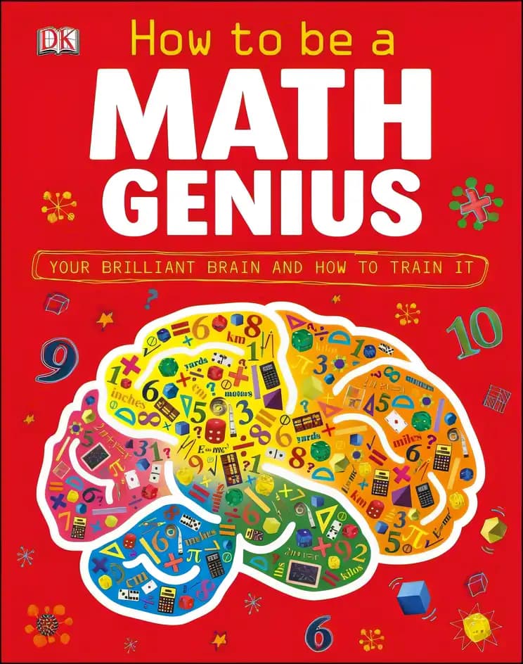 Book cover of 'How to Be a Math Genius: Your Brilliant Brain and How to Train It'