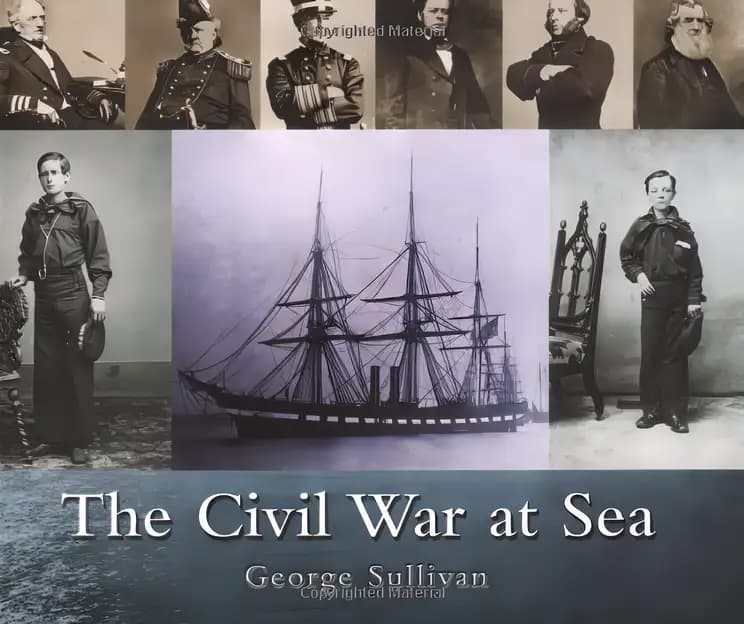 Book cover of 'The Civil War at Sea'