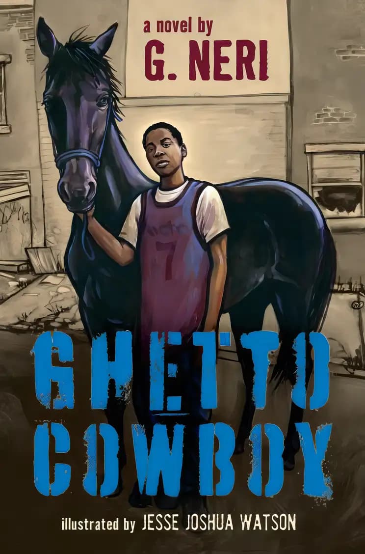 Book cover of 'Ghetto Cowboy (the inspiration for Concrete Cowboy)'