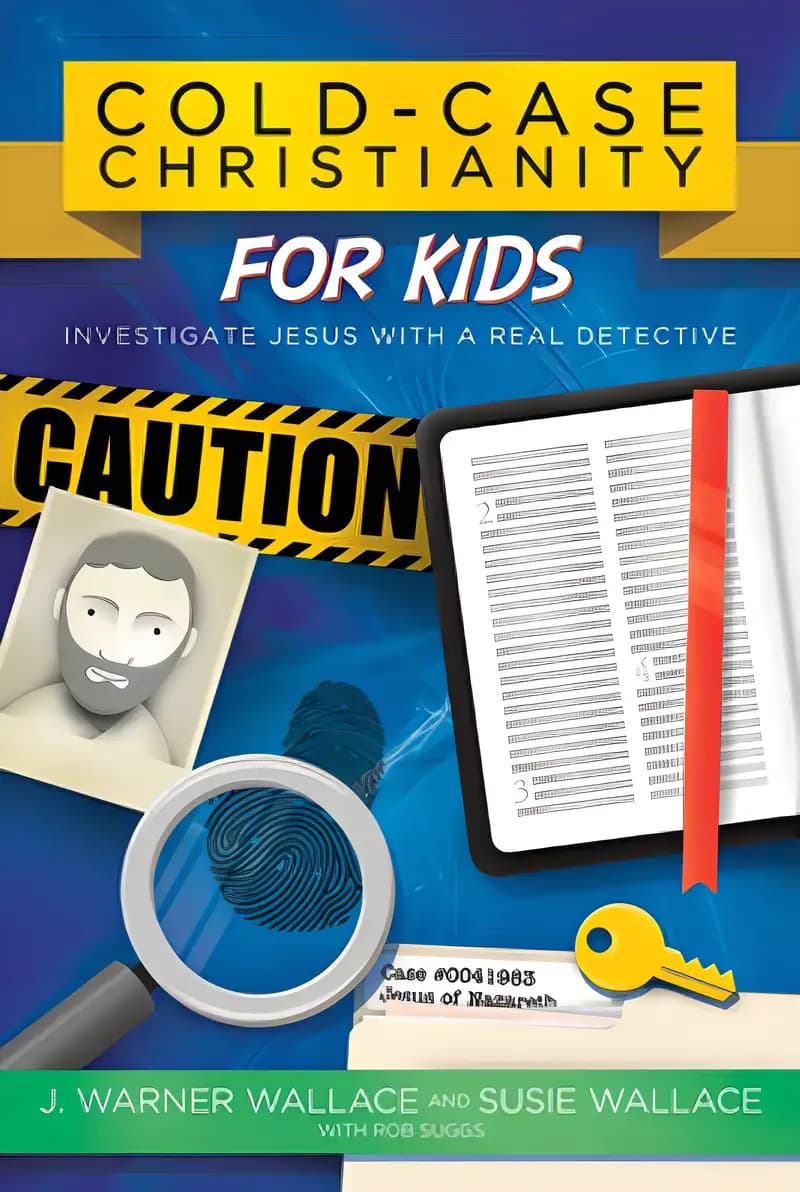 Book cover of 'Cold-Case Christianity for Kids: Investigate Jesus with a Real Detective'