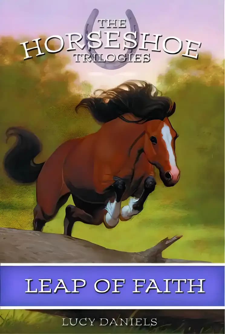 Book cover of 'Leap of Faith (Horseshoe Trilogies #7)'