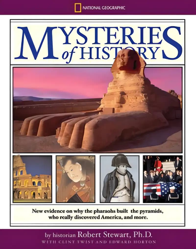 Book cover of 'National Geographic Mysteries of History'