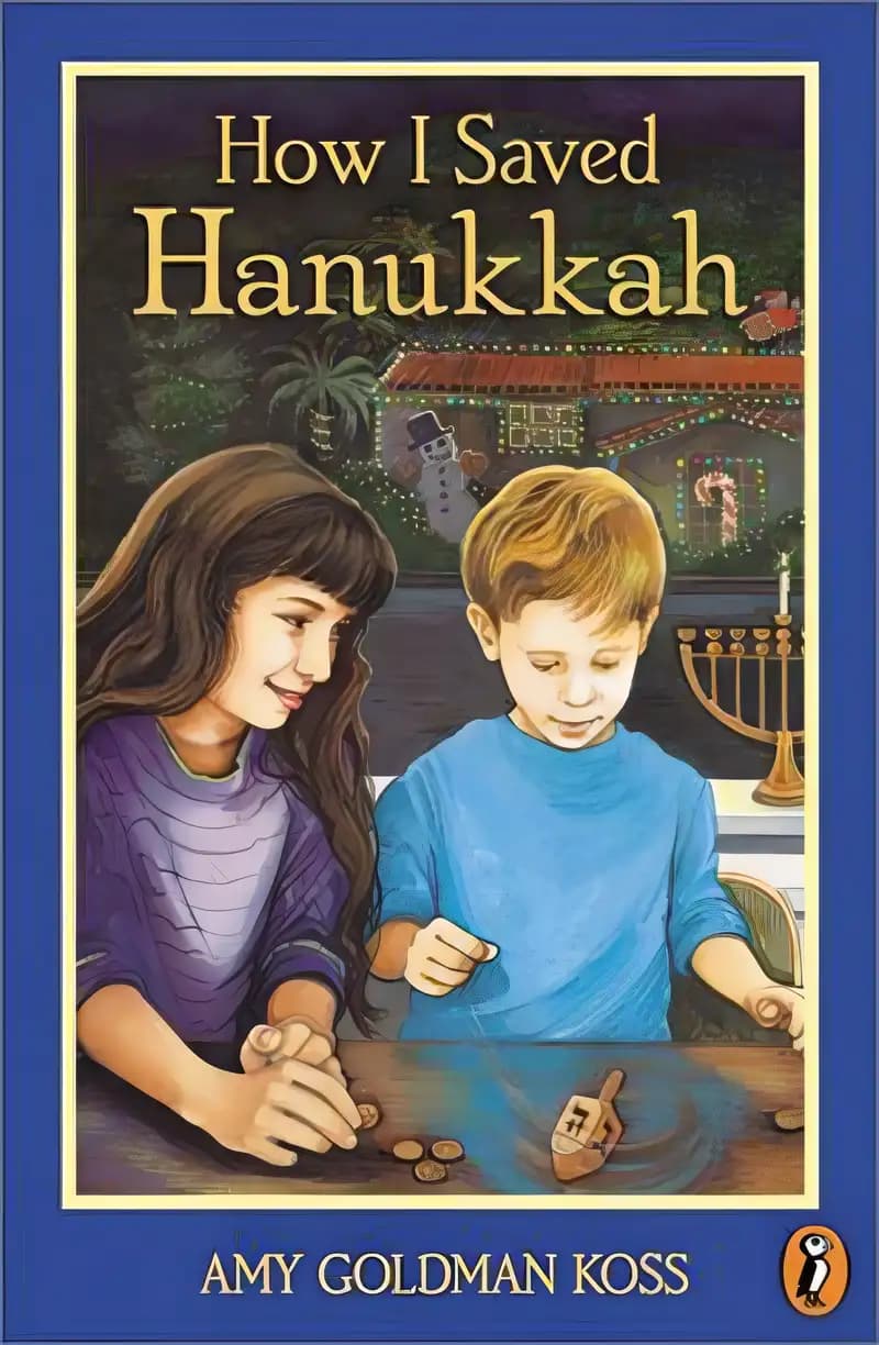 Book cover of 'How I Saved Hanukkah'
