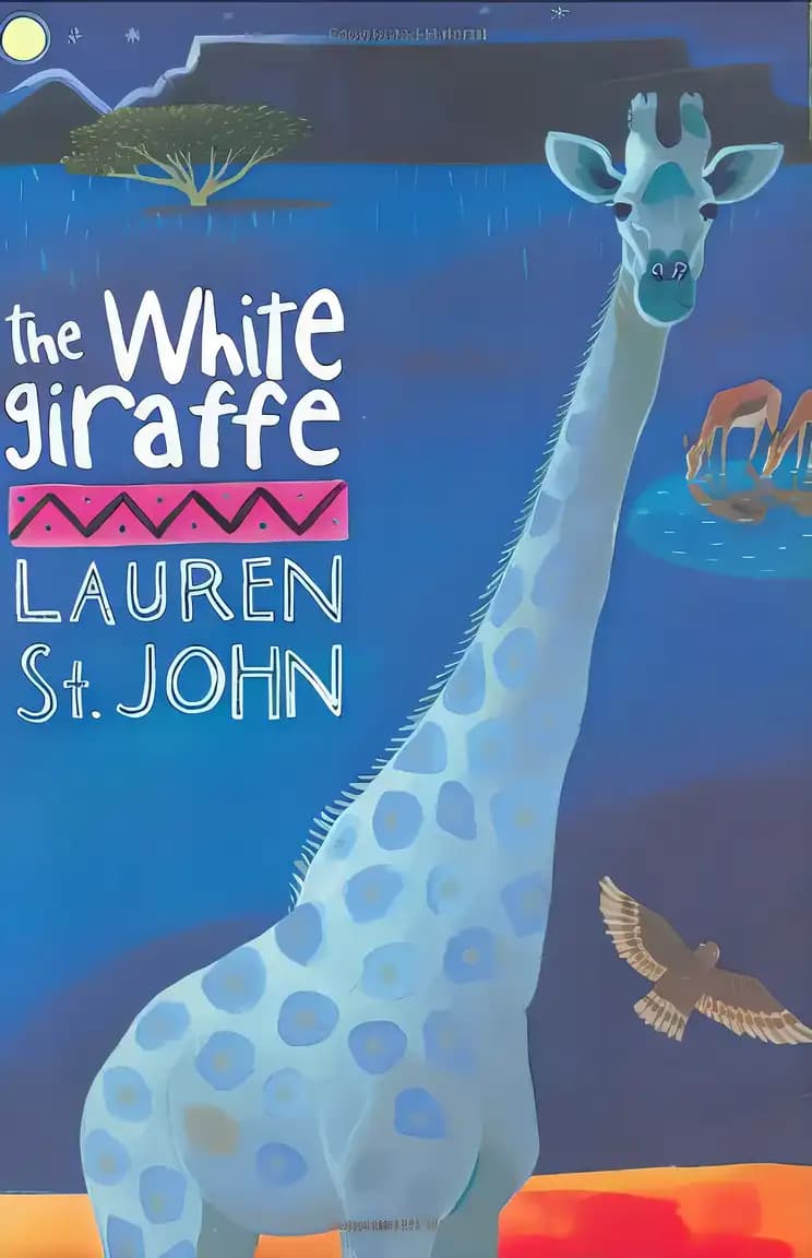 Book cover of 'The White Giraffe'