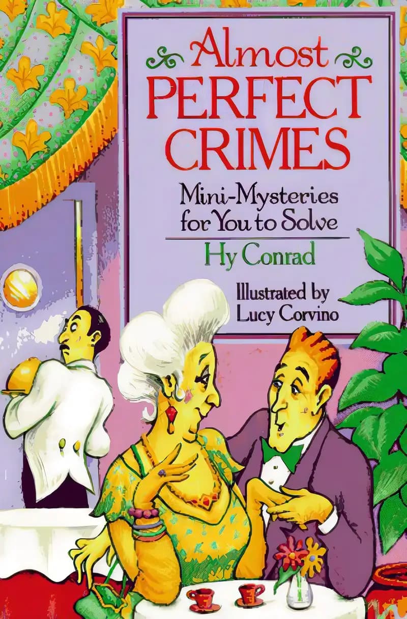 Book cover of 'Almost Perfect Crimes: Mini-Mysteries For You To Solve'