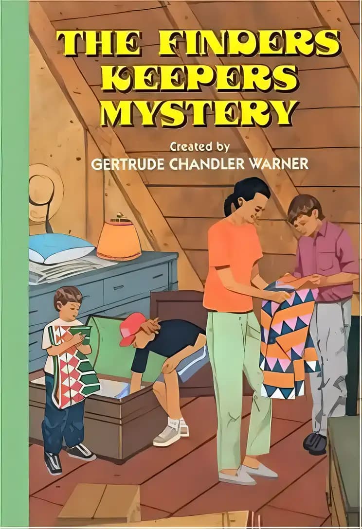 Book cover of 'The Finders Keepers Mystery'