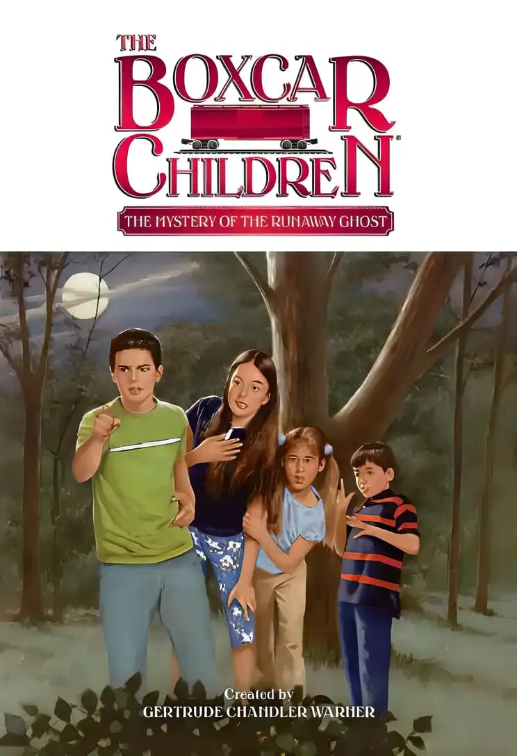 Book cover of 'The Mystery of the Runaway Ghost'