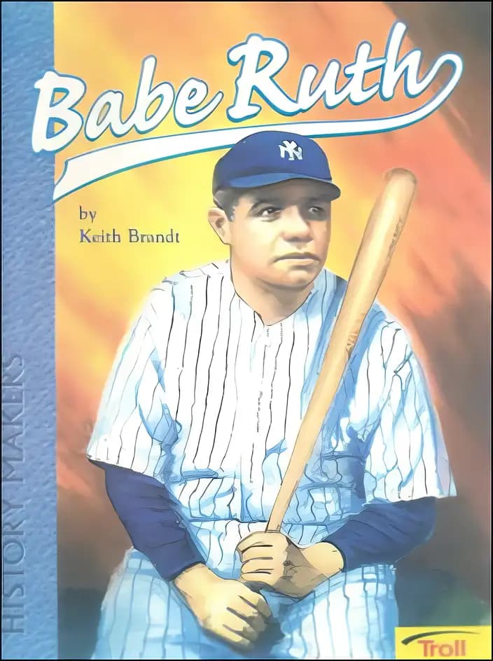 Book cover of 'Babe Ruth, Home Run Hero'