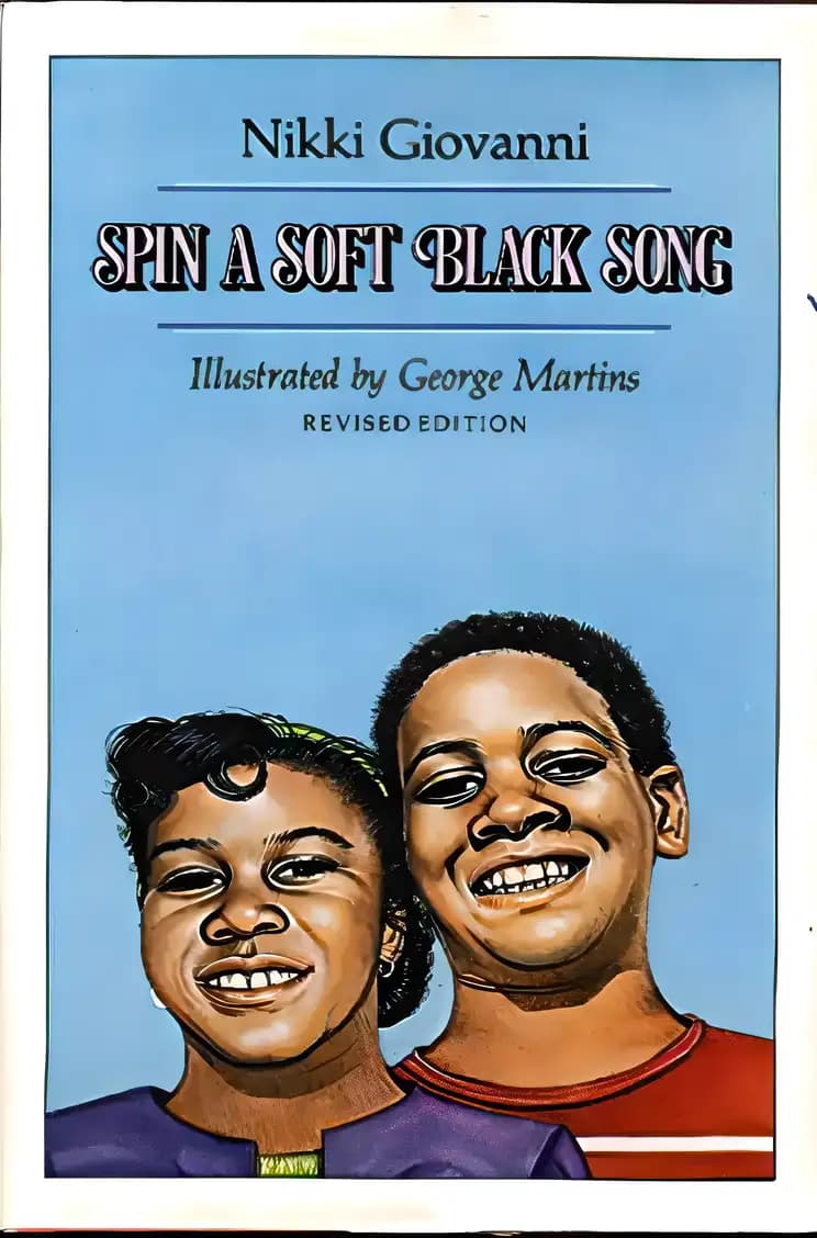Book cover of 'Spin a soft Black song;: Poems for children'