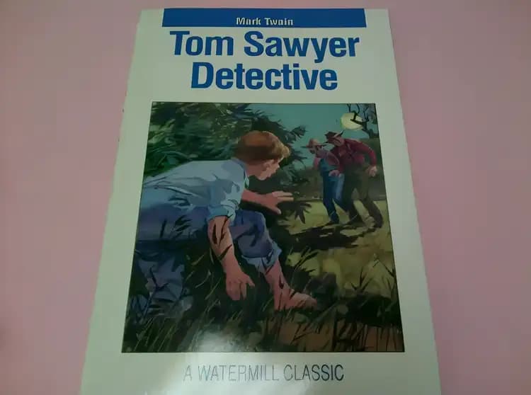 Book cover of 'Tom Sawyer Detective'
