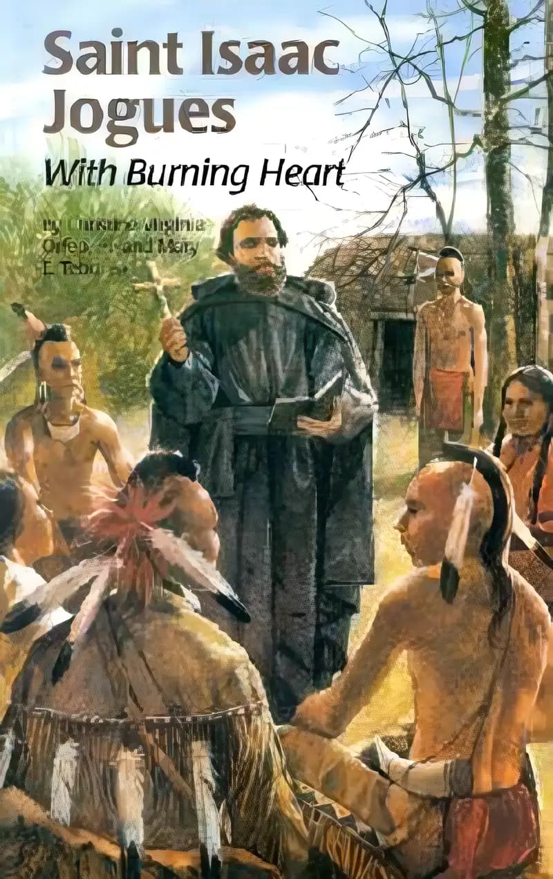 Book cover of 'Saint Isaac Jogues: With Burning Heart (Encounter the Saints Series,12)'