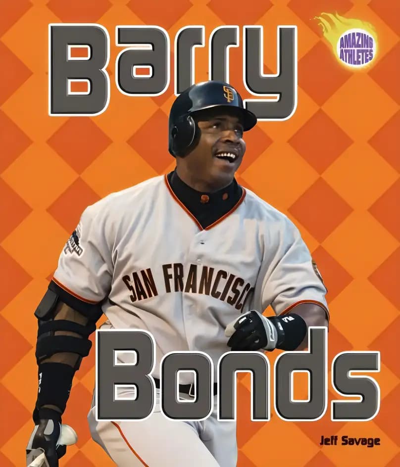 Book cover of 'Barry Bonds (Amazing Athletes)'